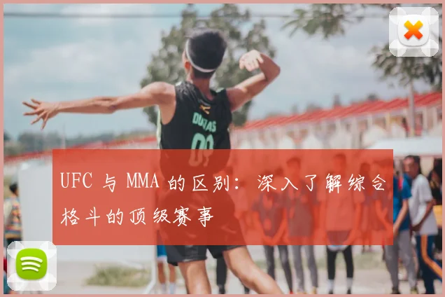 UFC 与 MMA 的区别：深入了解综合格斗的顶级赛事